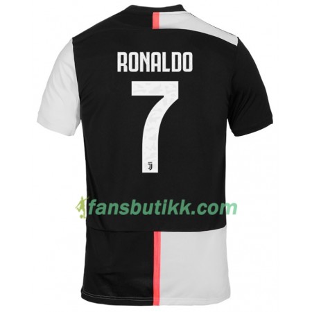 Fotballdrakt Juventus Ronaldo 7 Hjemmetrøye 2019-2020 Kortermet